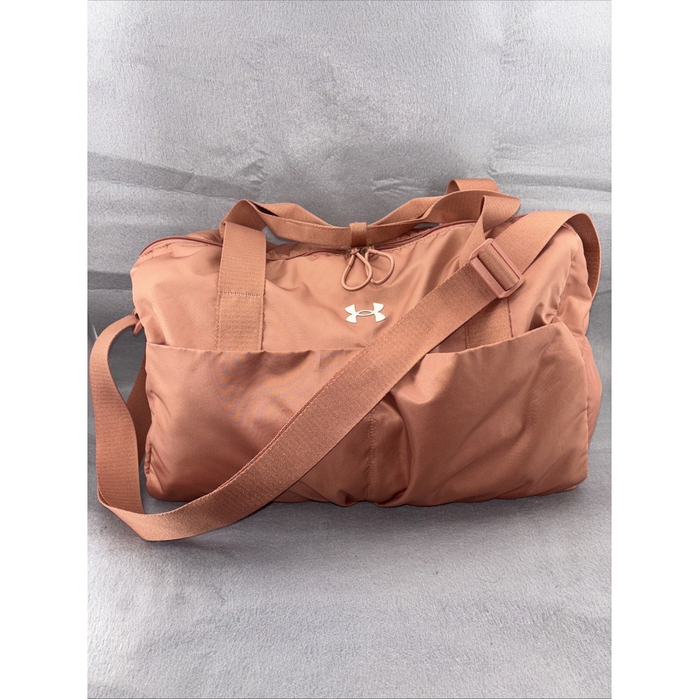 Under Armour Studio Lite Duffle Gym Bag Light Pink New Condition RARE